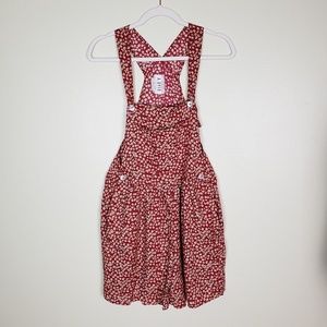 Cute Floral Shortalls!